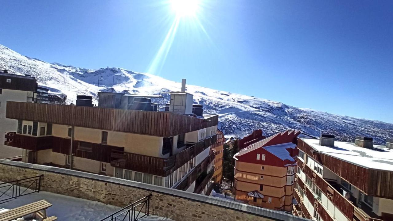 Bed And Snow Ski Zona Media Sierra Nevada Extérieur photo